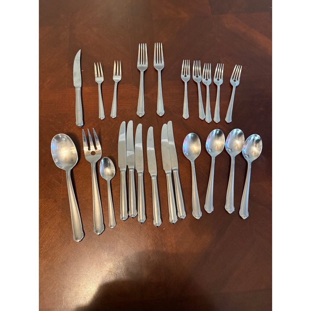 Mikasa Gerald Patrick 18-8 Stainless Steel Flatware Set